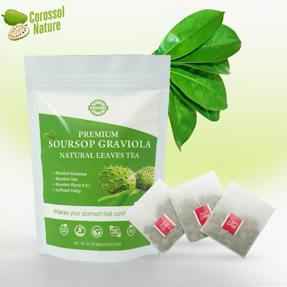 Sachets de thé de Corossol/Graviola - Annona Muricata
