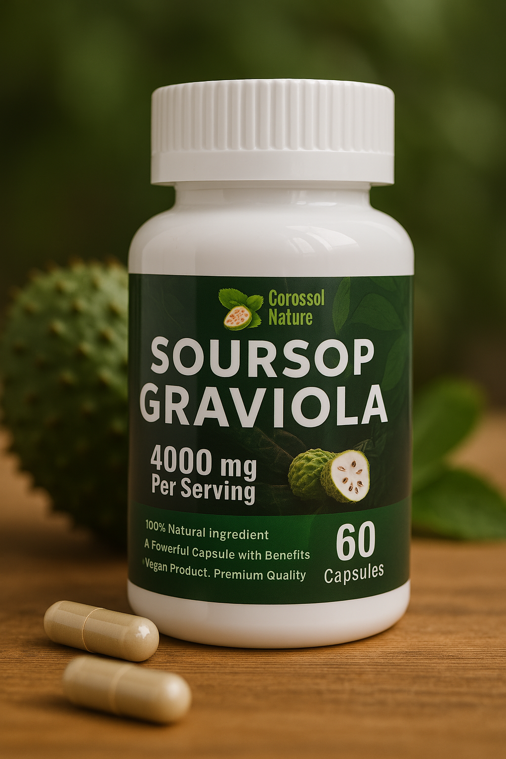 Gélules de Corossol/Graviola - Annona Muricata 60 capsules