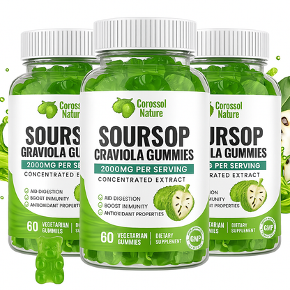 Gummies Corossol/Graviola - Annona Muricata
