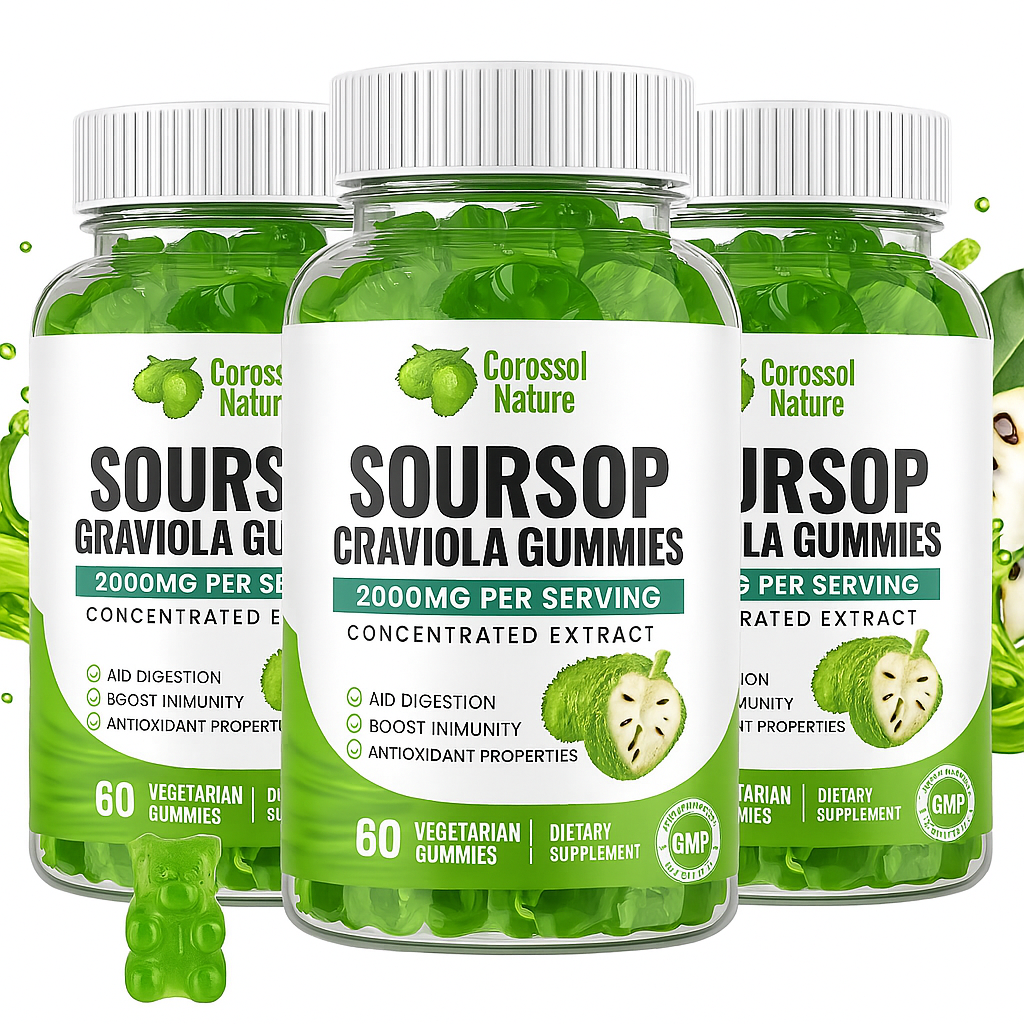 Gummies Corossol/Graviola - Annona Muricata